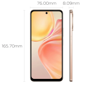 vivo y28 orange side view5